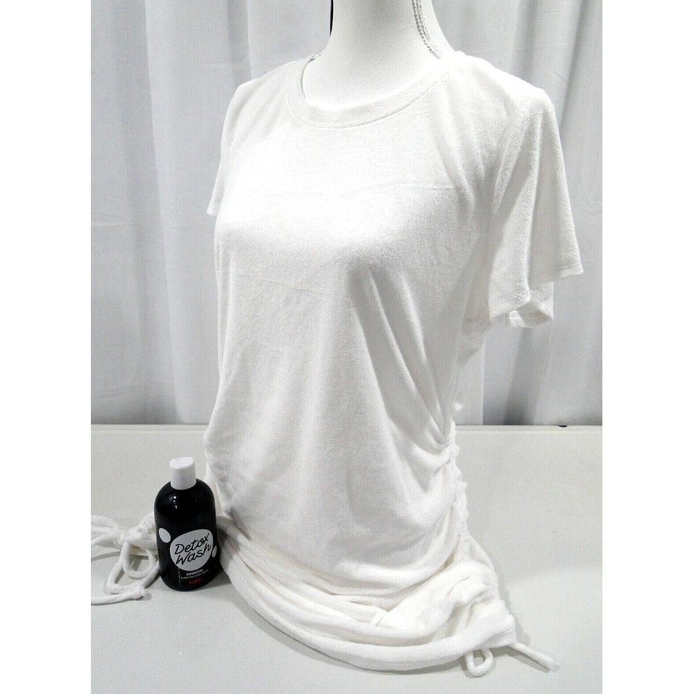 Victorias Secret PINK Terry Cloth Swimsuit‎ Swim Cover White XL & Detox Wash